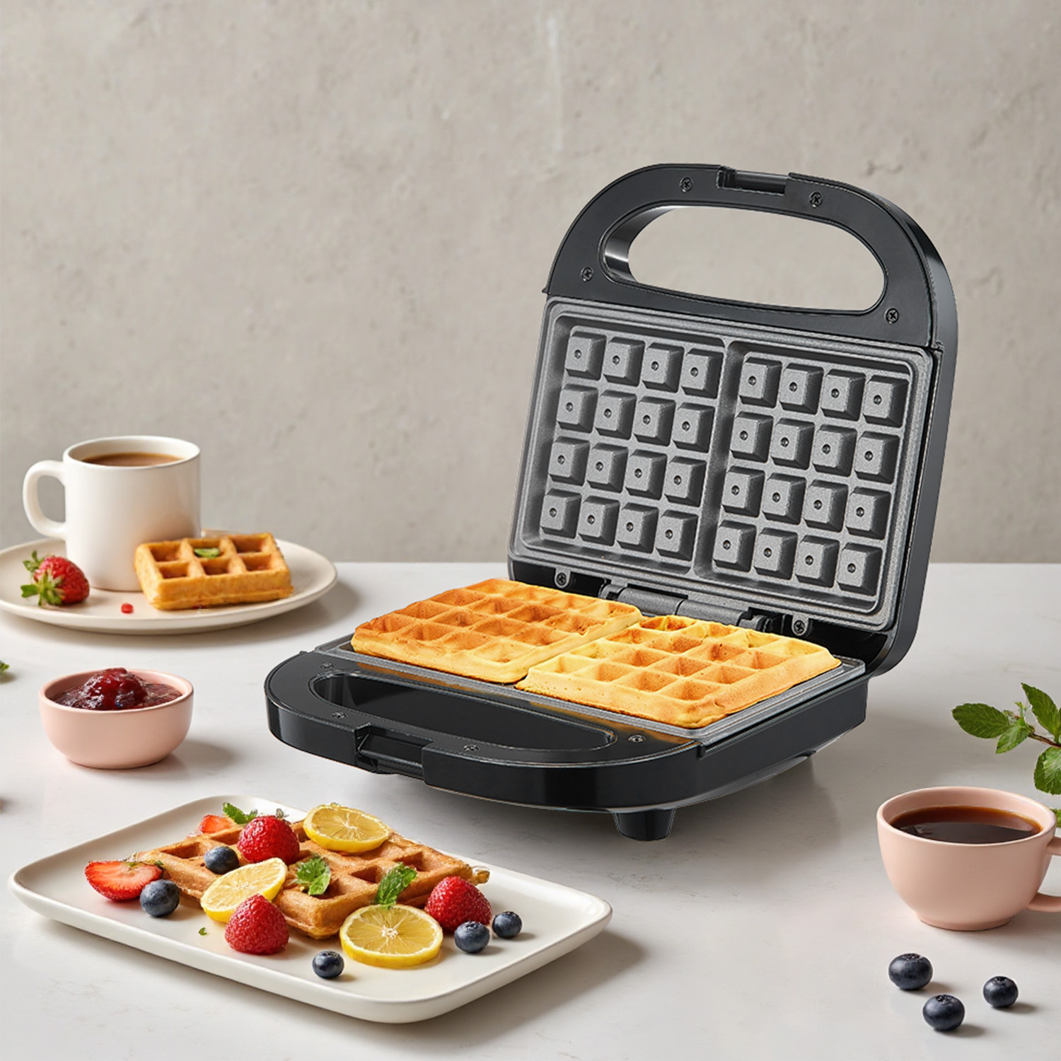 2-Slice Belgian Waffle Maker,  - Mini Waffle Maker Machine review and price