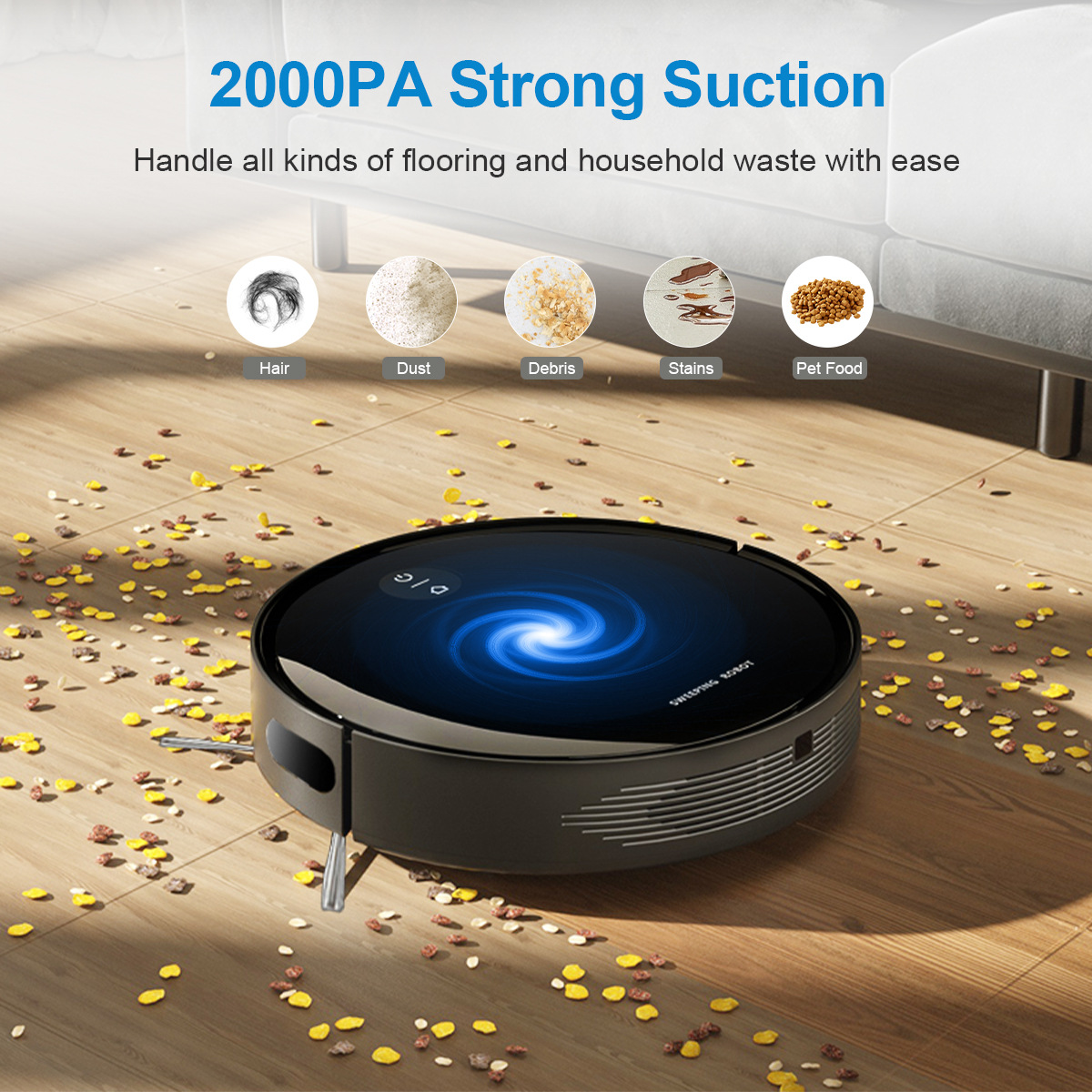 Smart Robot Vacuum Auto‑Rechar - Small Appliances review and price