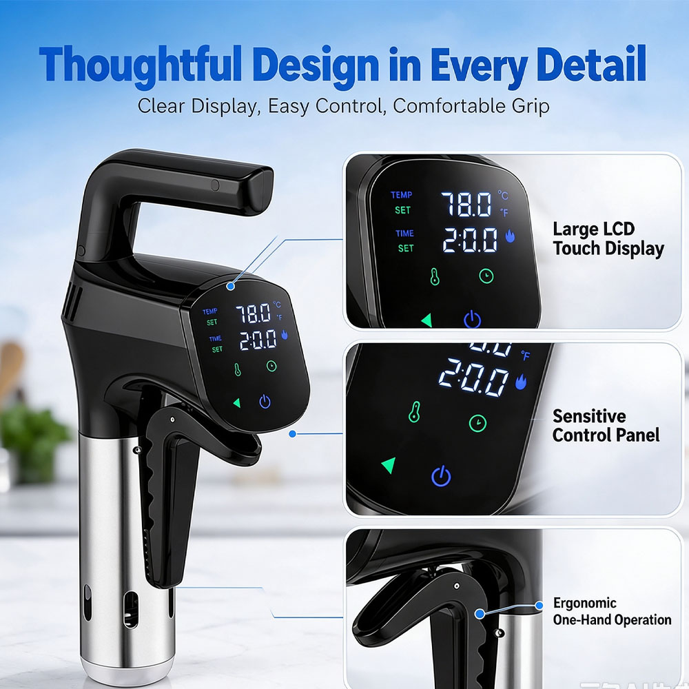 WiFi Sous Vide Cooker 1800W Im - Digital Sous Vide Precision Cooker review and price